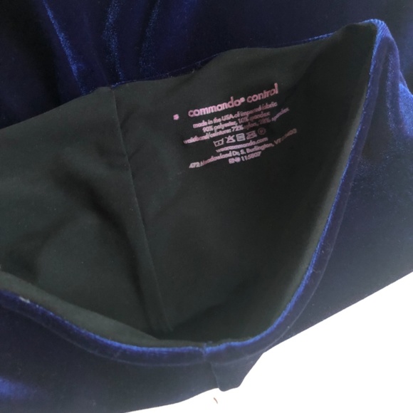 NEW Commando Blue Velvet Legging - Picture 7 of 12